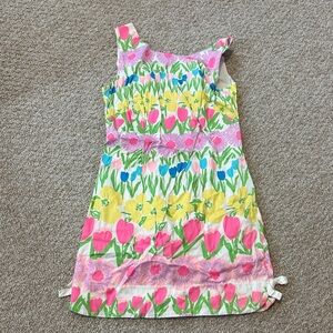 Lilly Pulitzer Floral Dress - Pink, Yellow, Green